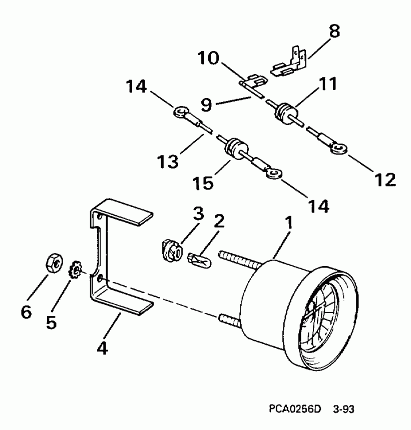 �������� ����� Evinrude SE200WTPLG 1998  - im / tilt Gauge Kit