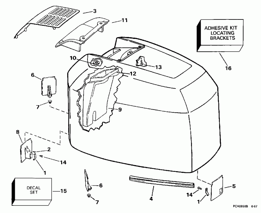 �������� ����� Evinrude SE200WTPXG 1998  - Johnson