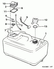   -- 6  (Fuel Tank -- 6 Gallon)
