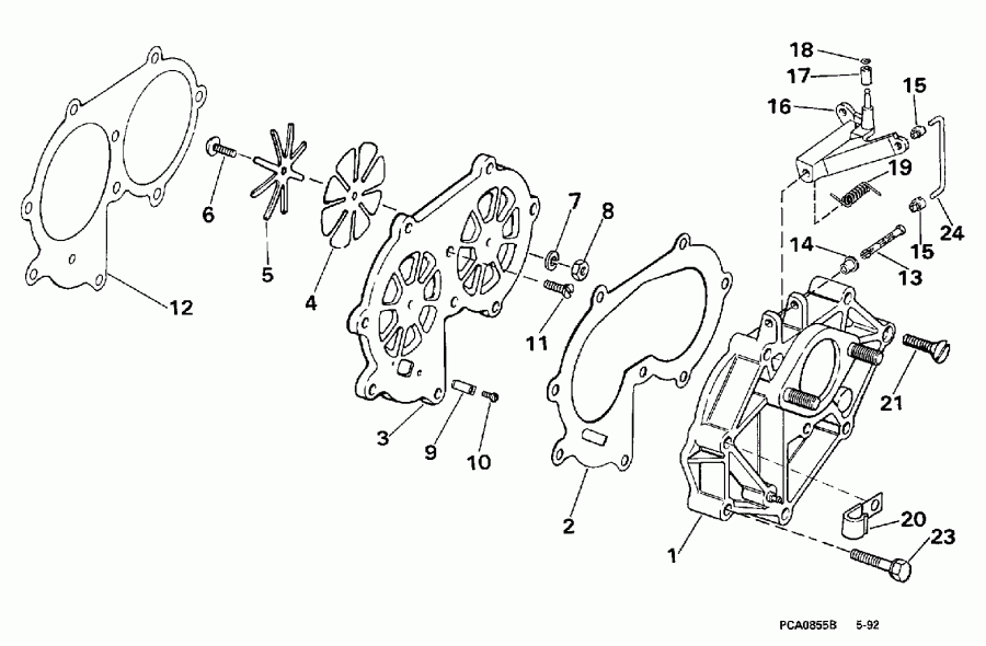  Evinrude SE25RPP 1998  - take ���������