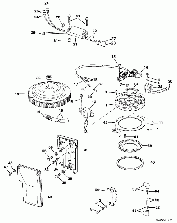 �������� ��������� ����� EVINRUDE SE55RSYM2 1998  - nition System