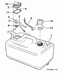 ��������� ��� -- 6 ������ (Fuel Tank -- 6 Gallon)