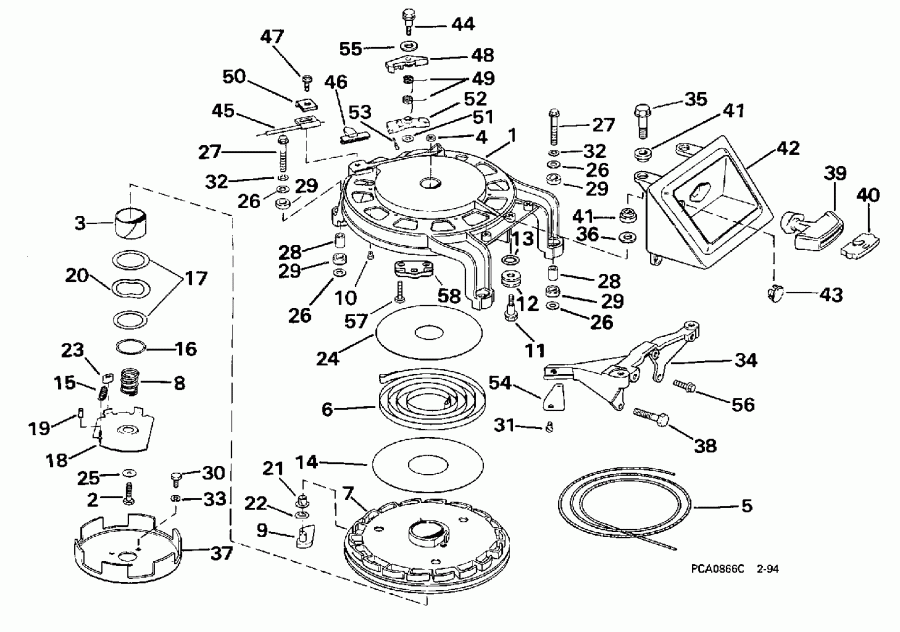��������� ����� ������� SE65RSLD 1998  - wind Starter