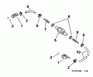 ��������� ����� & ��������� ����� -- 5 / 16 ���� I.d. (Fuel Hose & Primer Bulb -- 5/16 In. I.d.)