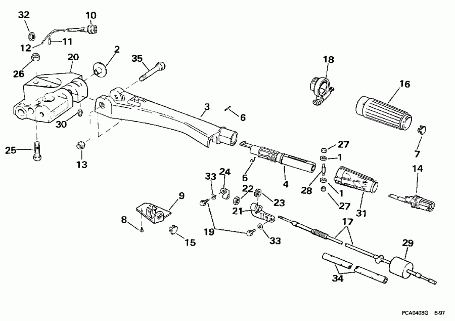 ��������� ������� SE65RSYD 1998  - eering Handle - ee������ Handle