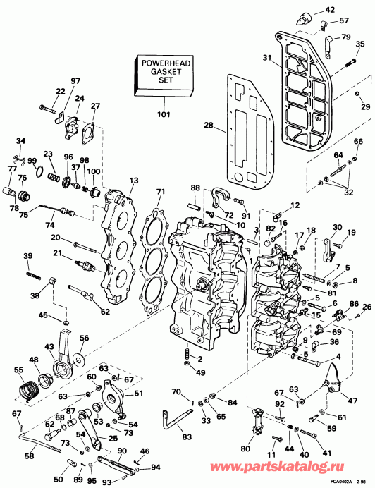 �������� ����� ������� SE65WMLD 1998  - linder & Crankcase