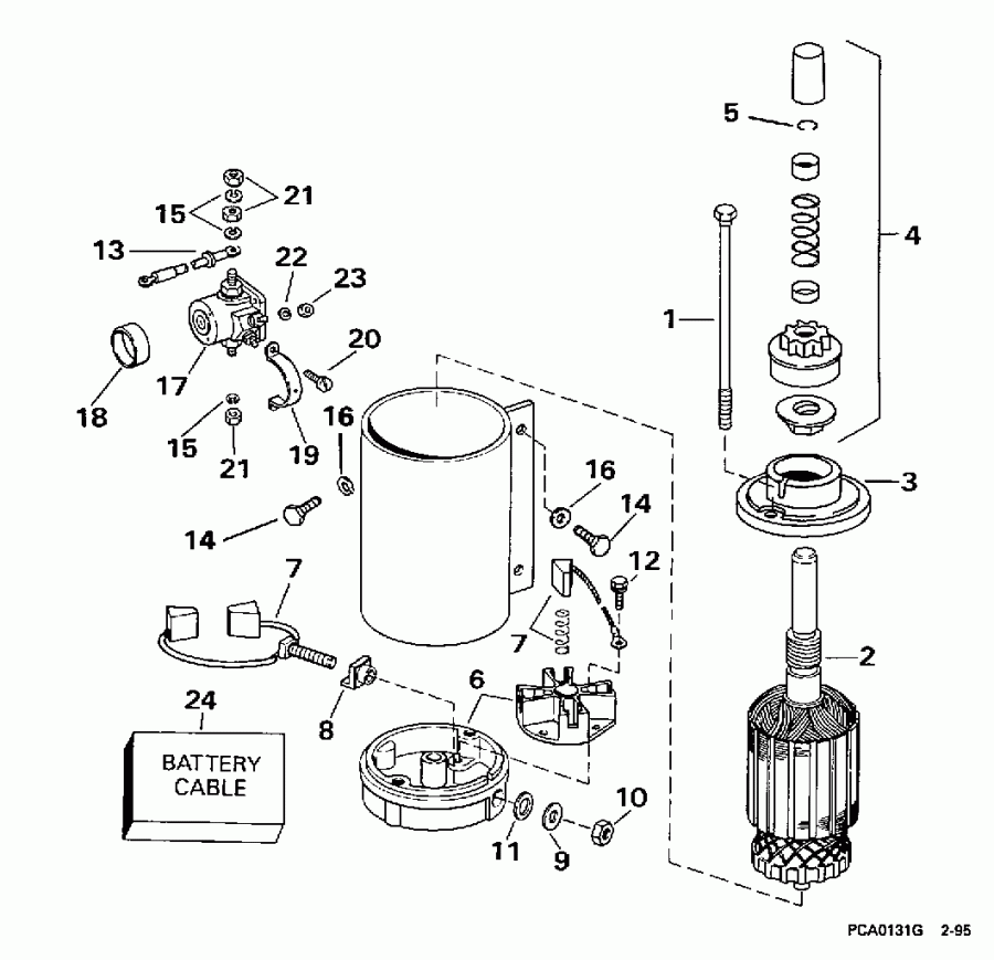 ����� Evinrude SE65WMLD 1998  - ectric �������