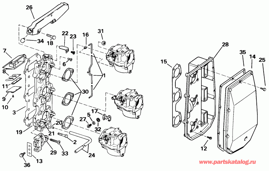 ��������� ��������� ������� SE65WMLD 1998  - take Manifold / take ���������