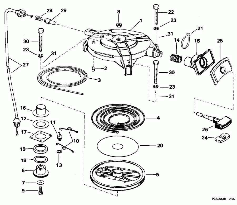    Evinrude SJ35RWLECS 1998  - nition System