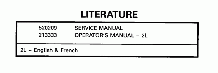 ����� ������� XE90TSLECM 1998  - terature