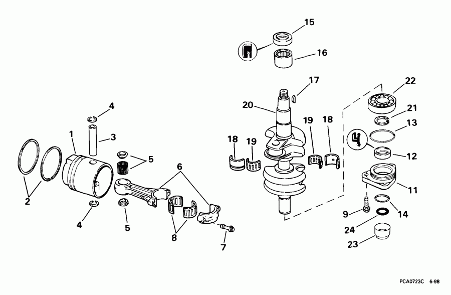 �������� ��������� ����� EVINRUDE BE30BAEEC 1999  - ank��� & �������