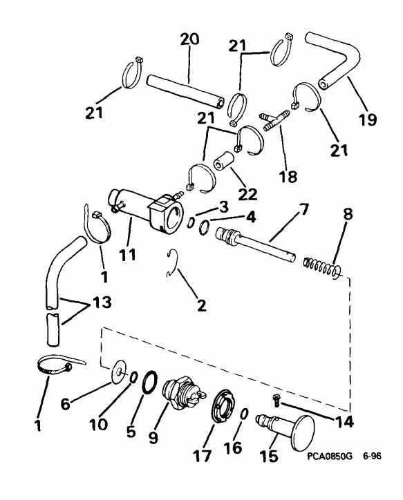 ��������� ��������� EVINRUDE BE30BAEEC 1999  - imer System - imer System