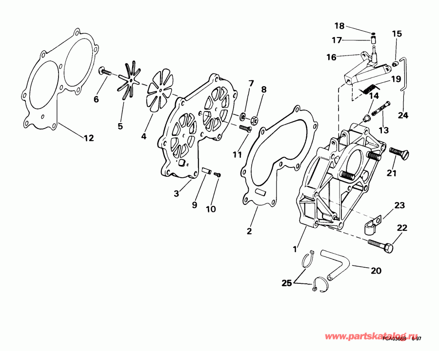��������� ����� Evinrude BE30BAEEN 1999  - take ���������