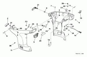 ������ ������ ��������� (Lower Engine Cover)