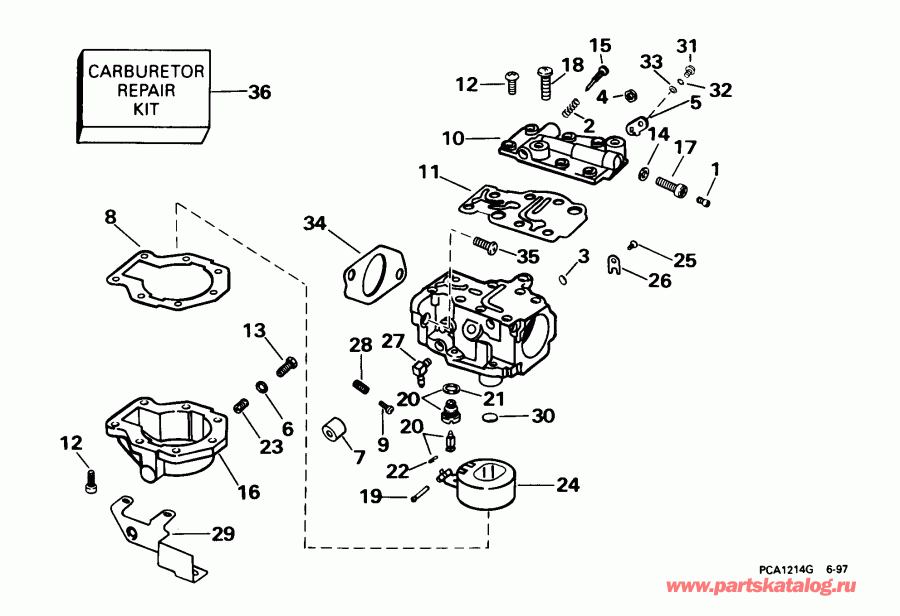 �������� ����� ������� BE35KEEM 1999  - 35 Hp -  35 Hp