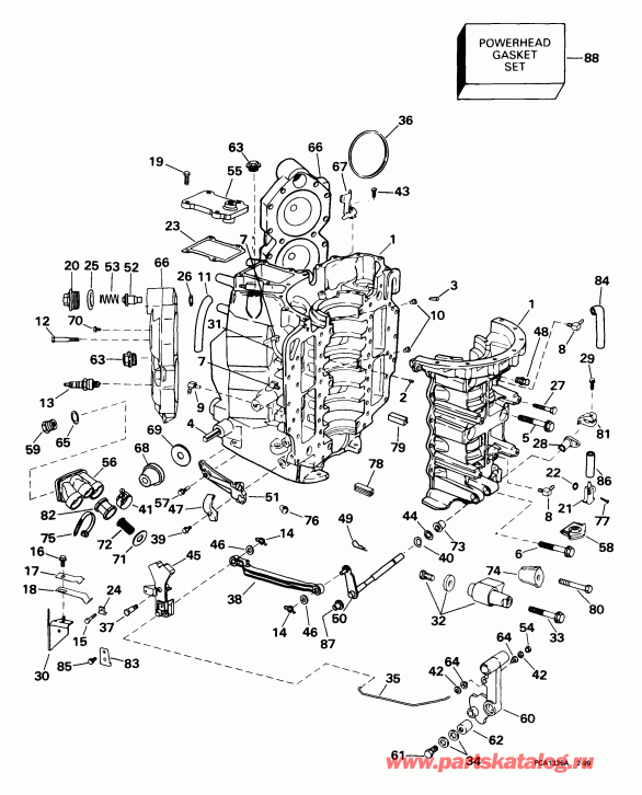   E105WRLEES 1999  - linder &   / linder & Crankcase