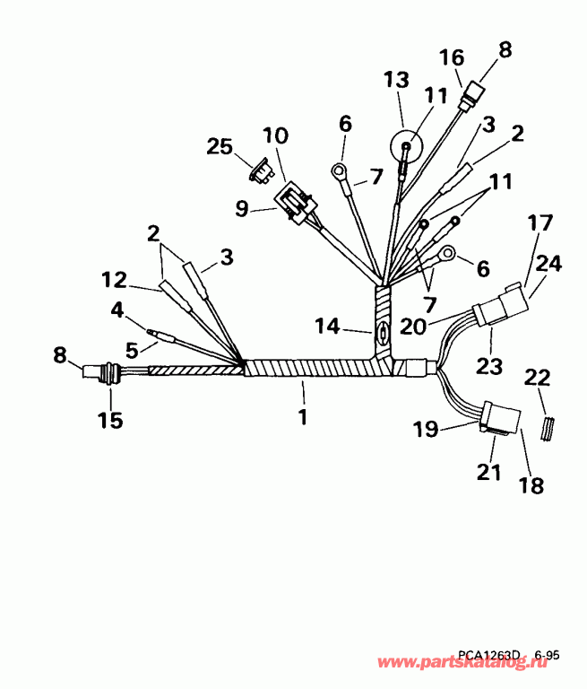 ��������� EVINRUDE E10RL4EEB 1999  -  Remote Electric - Remote Electric