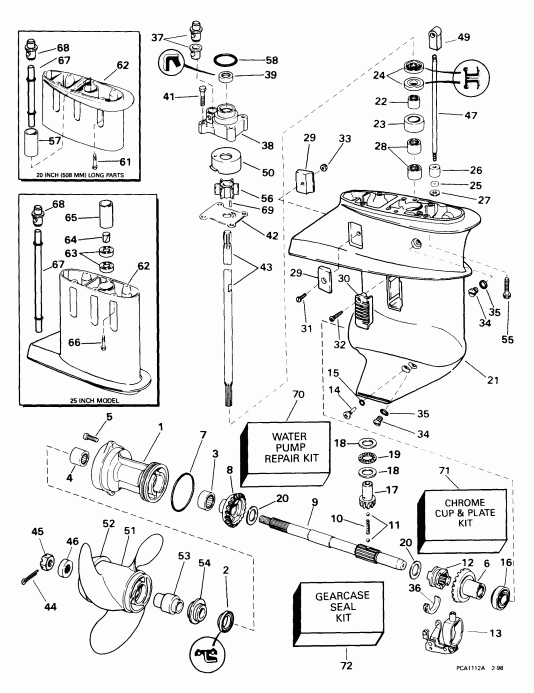��������� �������� ����� EVINRUDE E10TEX4EEB 1999  - arcase - arcase