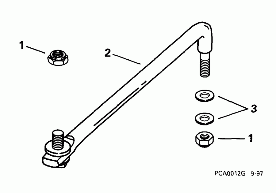 ����� Evinrude E115FSLEEN 1999  - eering Link Kit / ee������ ����������� Kit