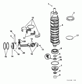 �������� & ������ (Crankshaft & Pistons)