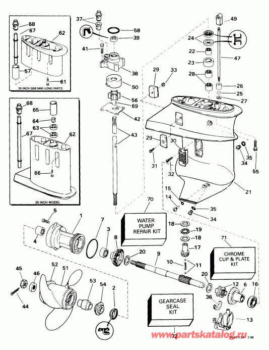 ��������� ����� Evinrude E15RL4EEB 1999  - arcase