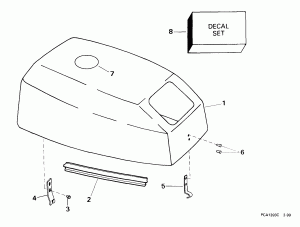 ������ ��������� (�����) -- Evinrude (Engine Cover -- Evinrude)
