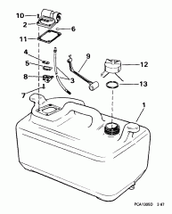 ��������� ��� -- 6 ������ (Fuel Tank -- 6 Gallon)