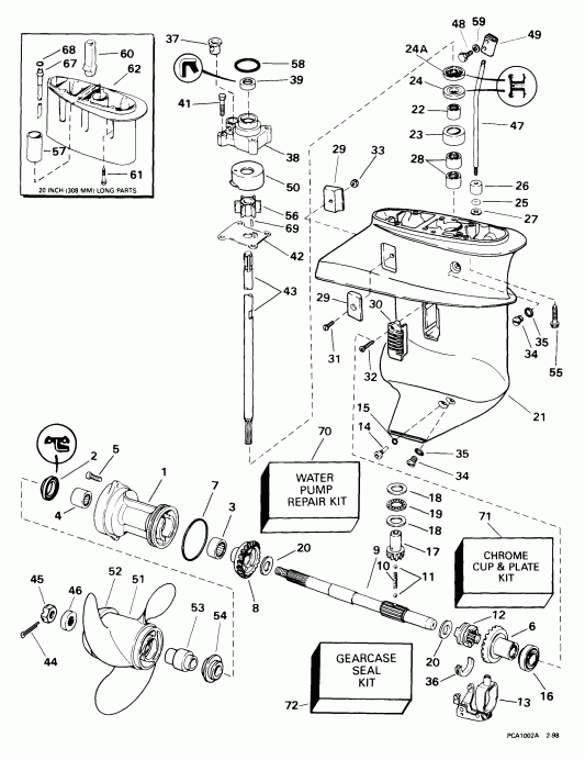 �������� ��������� ����� Evinrude E15WREES 1999  - arcase - arcase