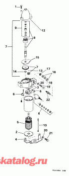 ��������� ��������� Evinrude E225FPZEES 1999  - arter Motor / arter Motor