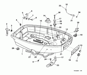 ������ ������ ��������� (Lower Engine Cover)