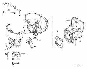 ������� & ������ ���������, ��������� ������ (Cylinder & Crankcase, Reed Valve)