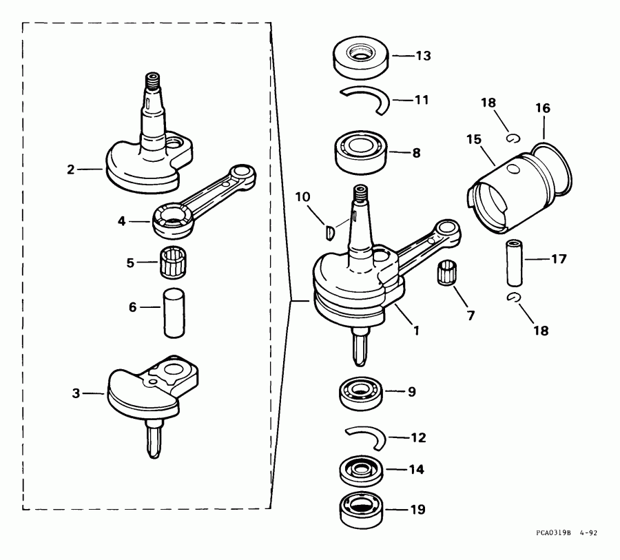 �������� ��������� ����� Evinrude E3WREES 1999  - ston & ��������