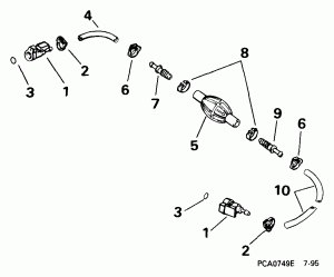 ��������� ����� & ��������� ����� -- 5 / 16 ���� I.d. (Fuel Hose & Primer Bulb -- 5/16 In. I.d.)