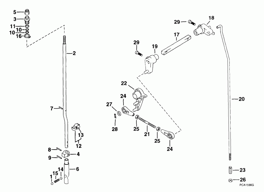 ��������� ����� EVINRUDE E50PL4EES 1999  - ift ���� & �����
