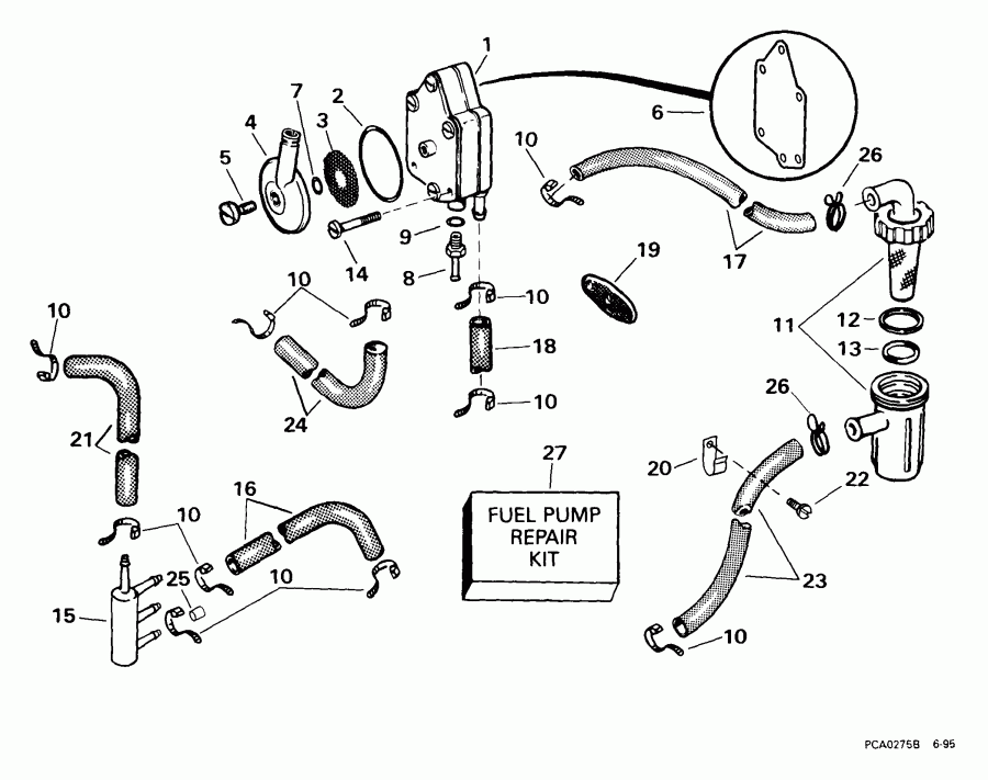 ����� Evinrude E55WRYEES 1999  - el ����� & ������
