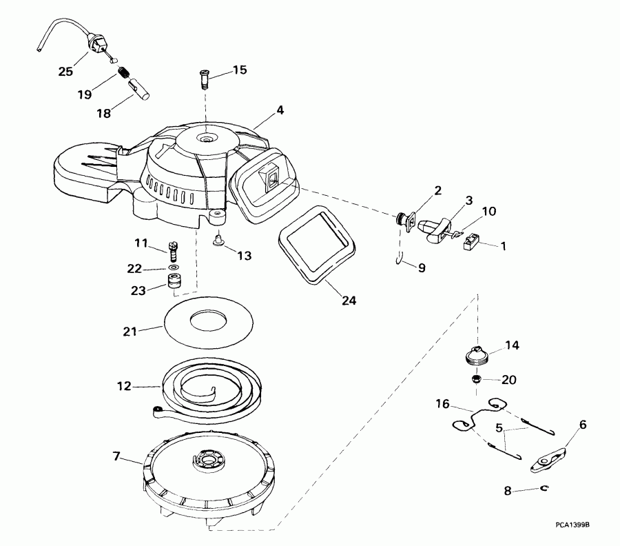 ��������� ����� Evinrude E5RL4EEM 1999  - wind �������