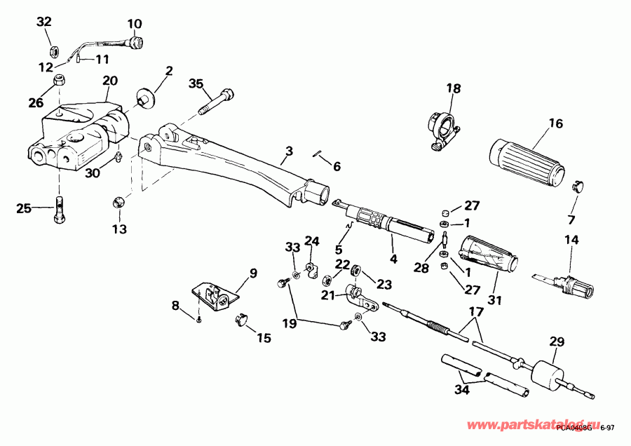 ��������� ������� E65WRYEES 1999  - eering Handle / ee������ Handle