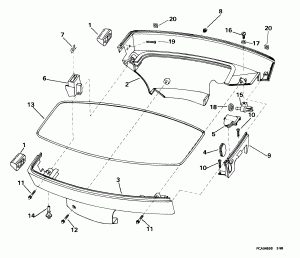 ������ ������ ��������� (Lower Engine Cover)