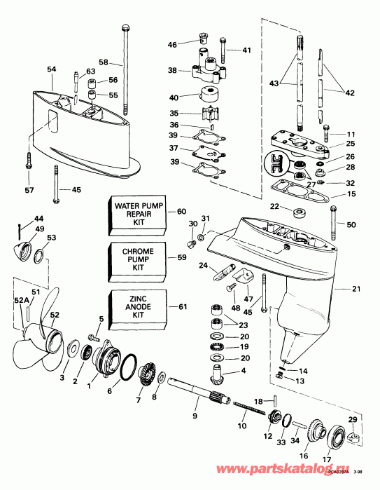 ����� EVINRUDE E8WREES 1999  - arcase