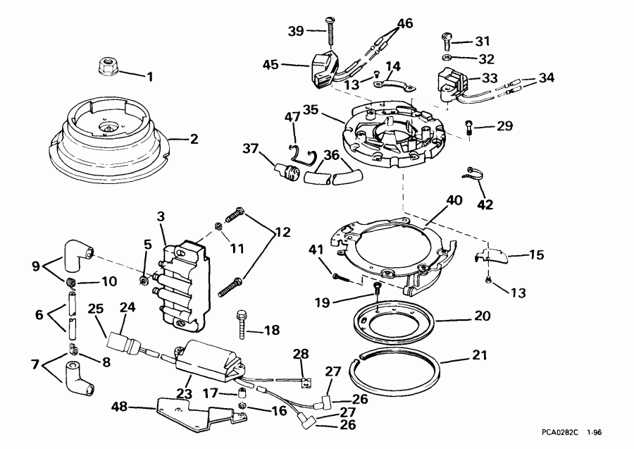 ����� EVINRUDE E8WREES 1999  - nition / nition