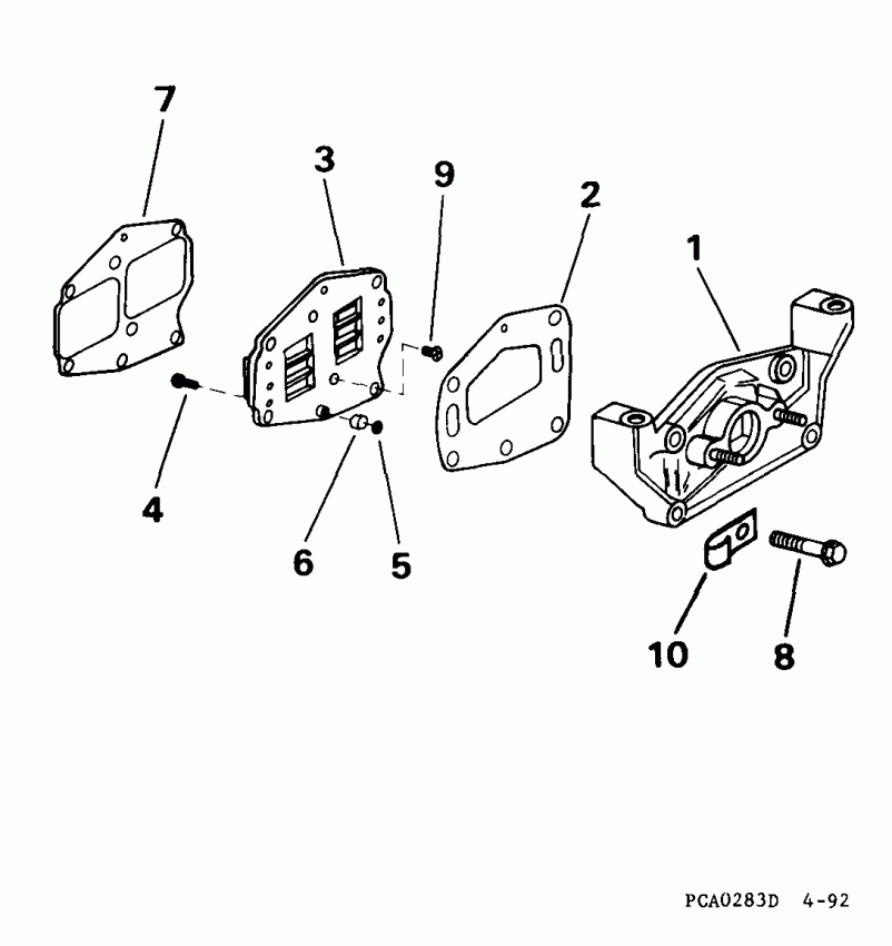 ��������� ��������� EVINRUDE E8WRLEES 1999  - take ��������� / take Manifold