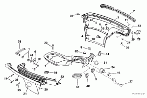 ������ ������ ��������� (Lower Engine Cover)