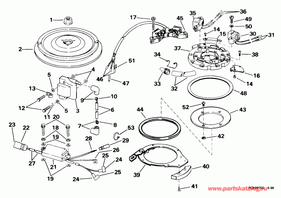 ��������� EVINRUDE SE25RDEEN 1999  - nition - nition