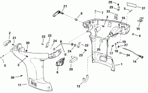 ������ ������ ��������� (Lower Engine Cover)