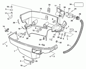 ������ ������ ��������� (Lower Engine Cover)