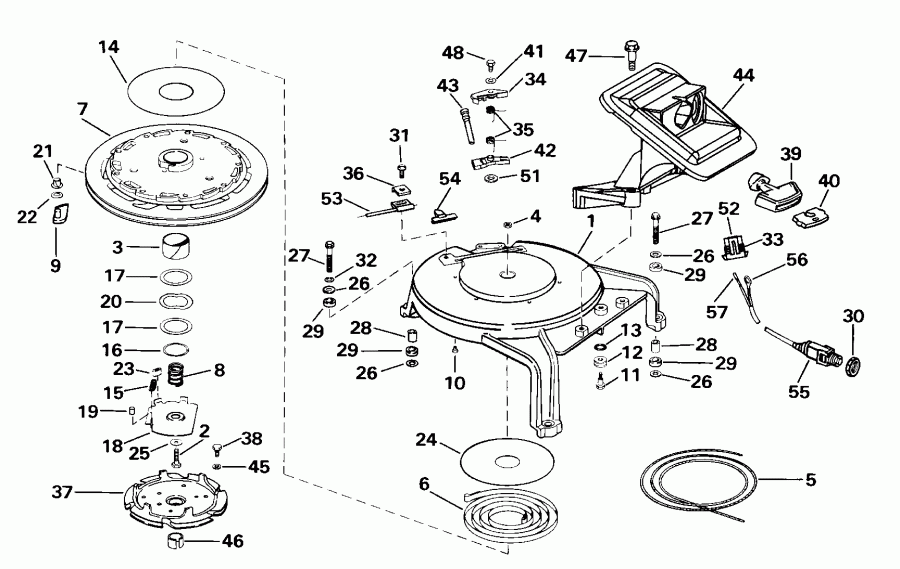 ��������� Evinrude E105WPXSSC Commercial, Elec. Start, TNT,  - wind ������� / wind Starter