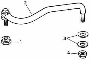 ������� ������� ����������� Kit - El, Evl Models Only (Steering Link Kit - El, Evl Models Only)