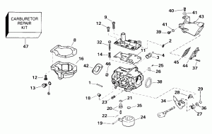 ���������� - 9.9 Hp (Carburetor - 9.9 Hp)