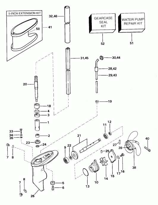 ��������� EVINRUDE E3ROSSR Rope Start, Tiller, 15 in. shaft  - arcase / arcase