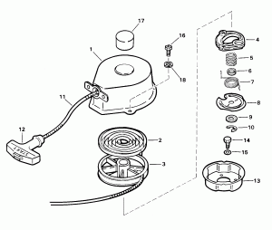     (Recoil Starter Assembly)